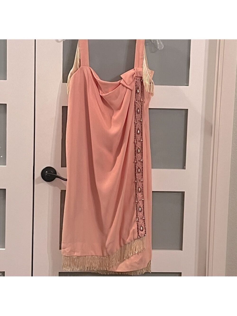 Inga’s Fashions of Hollywood 1960s pink shift dress.